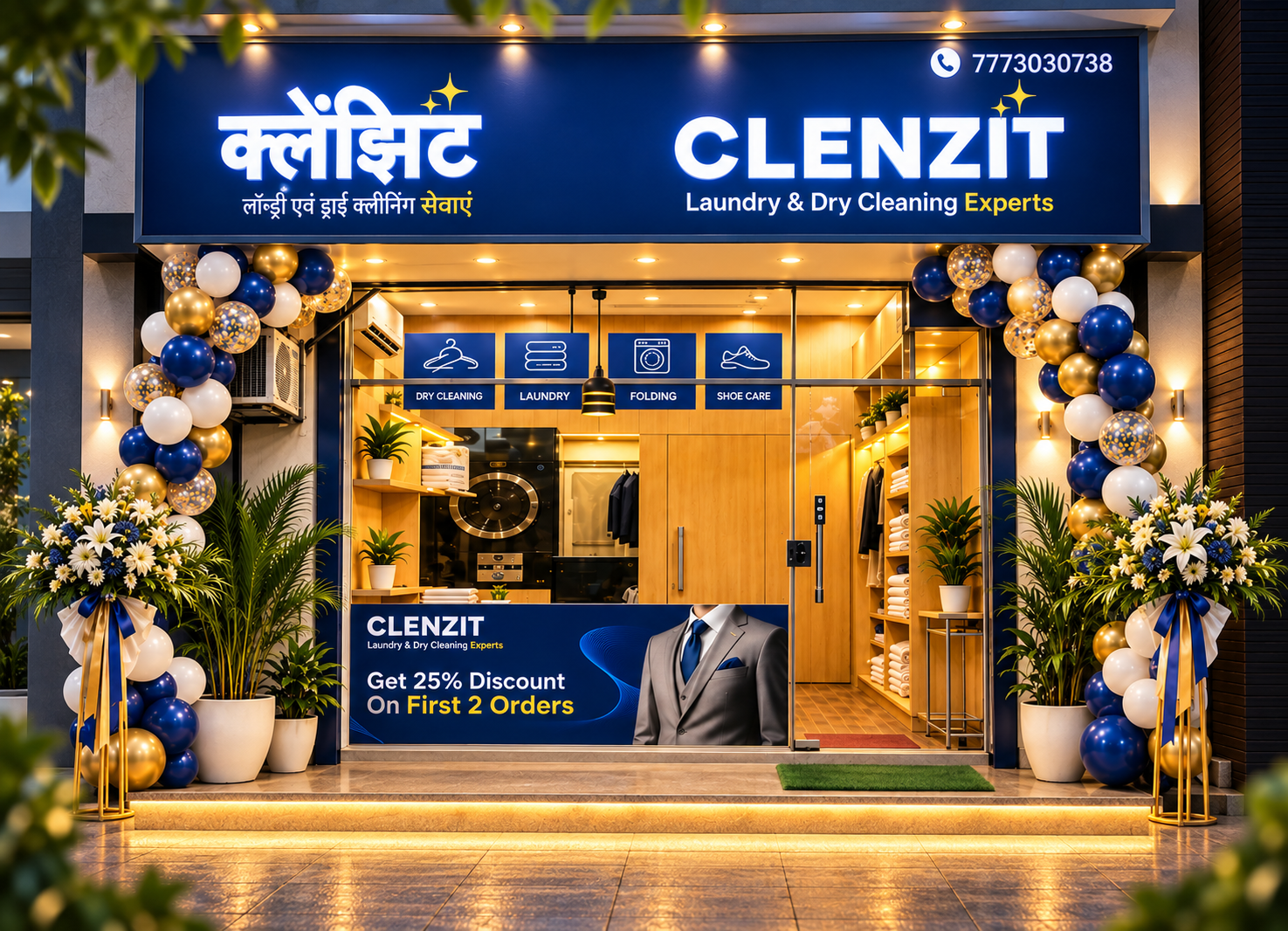 CLENZIT Launches Its New Laundry & Dry Cleaning Store in Brahmand, Thane
