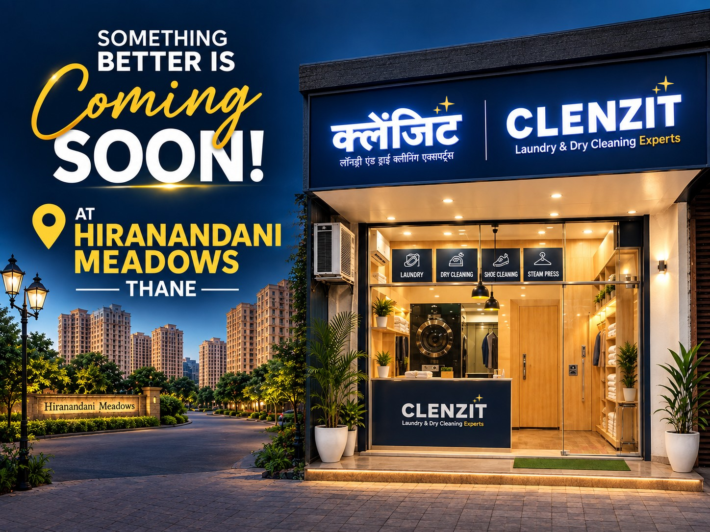 Something Better Is Coming to Hiranandani Meadows: Clenzit Opens Its Second Franchise Outlet
