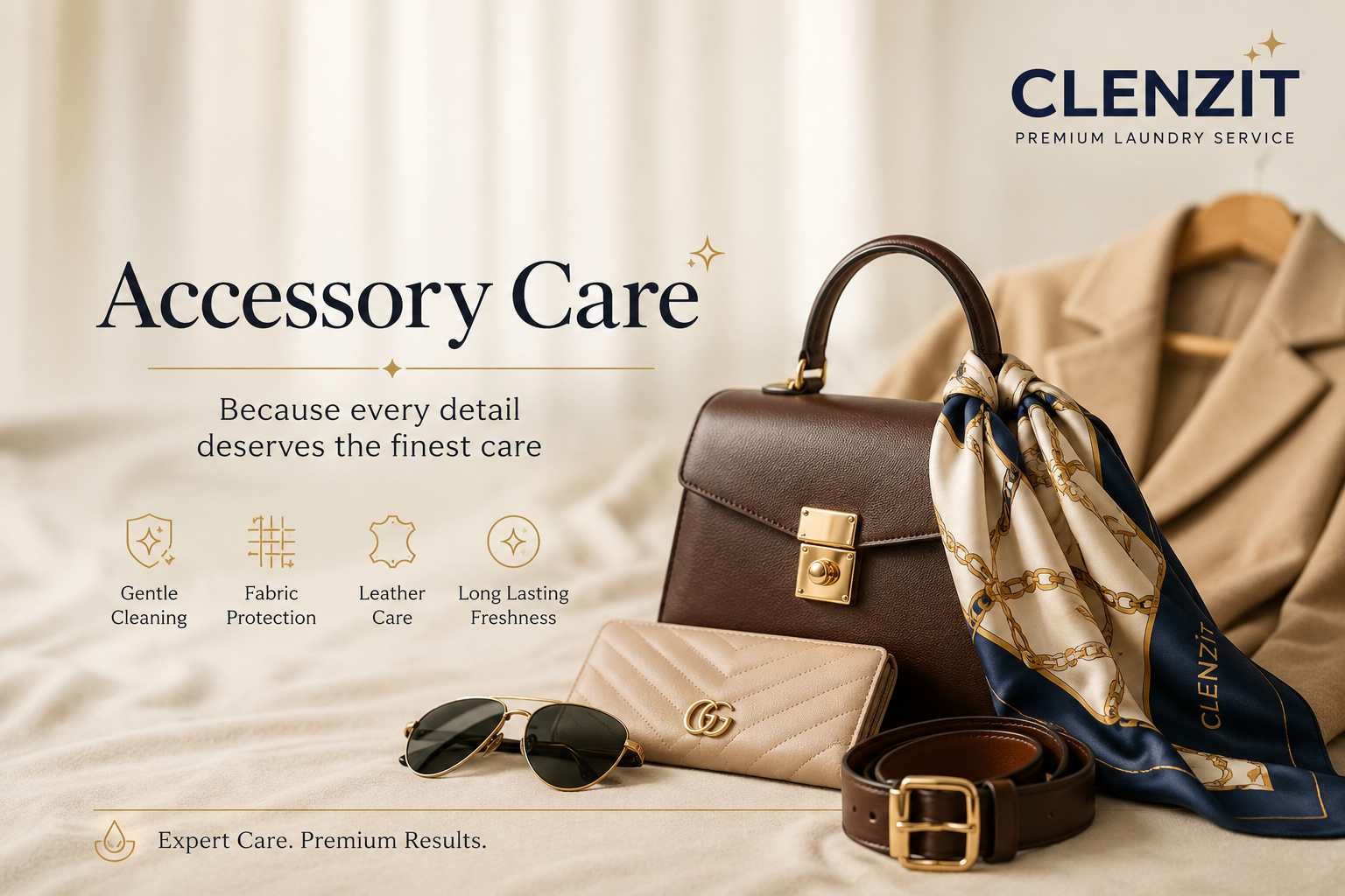 Clenzit accessory care for shoes bags purses and delicate add-ons